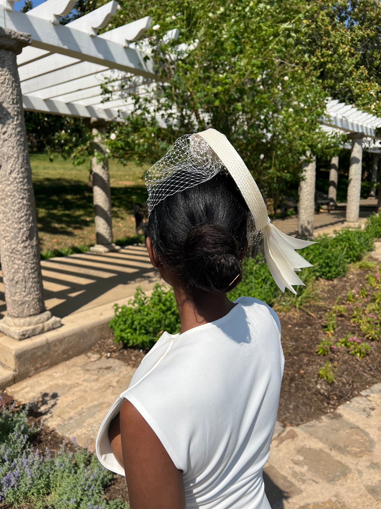 Anna - Bridal Fascinator